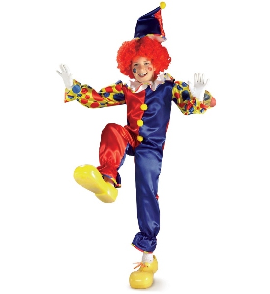 Новогодний костюм клоуна для мальчика